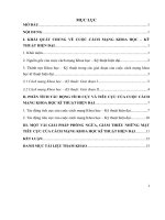 Phân tích tác động tích cực và tiêu cực của cuộc cách mạng khoa học kĩ thuật hiện đại