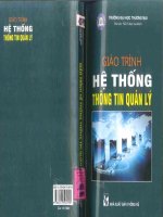 Giáo trình hệ thống thông tin quản lý pdf 