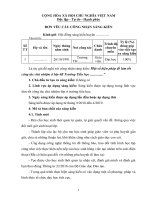 (TH) một số biện pháp để làm tốt công tác chủ nhiệm ở lớp 4