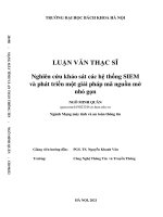 Nghiên cứu khảo sát các hệ thống siem và phát triển một số giải pháp mã nguồn mở nhỏ gọn 
