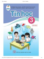 Tin học 3   cánh diều