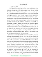 (SKKN CHẤT 2020) một số biện pháp giúp học sinh lớp 5 giải một số dạng toán về tỉ số phần trăm 