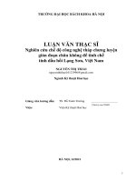 Nghiên cứu chế độ công nghệ tháp chưng luyện gián đoạn chân không để tinh chế tinh dầu hồi lạng sơn, việt nam 