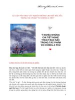 LÍ LUẬN văn học và ý NGHĨA NHỮNG CHI TIẾT đặc sắc TRONG tác PHẨM vợ CHỒNG a PHỦ 