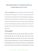 (SKKN mới NHẤT) SKKN một số giải pháp giúp trẻ 4 5 tuổi phát huy tính tích cực trong hoạt động vui chơi ở các góc 