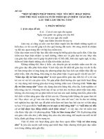(SKKN mới NHẤT) SKKN một số biện pháp trong việc tổ chức hoạt động cho trẻ mẫu giáo 5   6 tuổi  theo quan điểm “giáo dục lấy trẻ làm trung tâm 