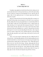 (SKKN mới NHẤT) SKKN NÂNG CAO HIỆU QUẢ dạy và học môn TIẾNG ANH bậc TRUNG học cơ sở BẰNG các THỦ THUẬT dạy học mới 