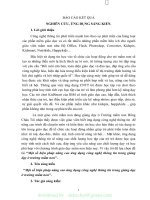 (SKKN mới NHẤT) SKKN một số biện pháp ứng dụng công nghệ thông tin trong giảng dạy ở trường mầm non 