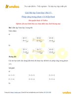 giai bai tap toan lop 1 bai 17 sach canh dieu 