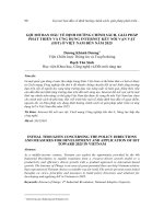 Gợi mở ban đầu về định hướng chính sách, giải pháp phát triển và ứng dụng internet kết nối vạn vật (IoT) ở Việt Nam đến năm 2025
