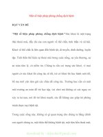 (SKKN mới NHẤT) SKKN một số biện pháp phòng chống dịch bệnh 