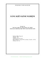 (SKKN mới NHẤT) SKKN PHÁT HUY HIỆU QUẢ HOẠT ĐỘNG cặp, NHÓM TRONG QUÁ TRÌNH dạy học TIẾNG ANH ở TRƯỜNG THPT 