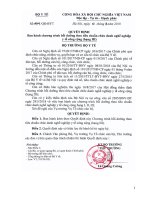 CHƯƠNG TRÌNH Bồi dưỡng theo tiêu chuẩn chức danh nghề nghiệp Y tế công cộng (hạng III)