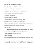 (SKKN mới NHẤT) SKKN một số giải pháp nâng cao chất lượng chăm sóc nuôi dưỡng và vệ sinh an toàn thực phẩm trong trường mầm non 