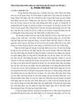 (SKKN mới NHẤT) SKKN một số biện pháp nhằm nâng cao chất lượng dạy học kể chuyện cho học sinh lớp 1 