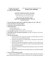 CHƯƠNG TRÌNH GIÁO DỤC ĐẠI HỌC NGÀNH ĐÀO TẠO: CÁC NGÀNH KỸ THUẬT CHUYÊN NGÀNH: CÁC NGÀNH CƠ KHÍ ĐỀ CƯƠNG CHI TIẾT HỌC PHẦN THIẾT KẾ SẢN PHẨM VỚI CAD – MEC 421