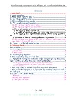 (SKKN mới NHẤT) SKKN một số biện pháp tạo hứng thú cho trẻ mẫu giáo nhỡ 4 5 tuổi khám phá khoa học 