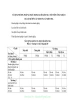 (SKKN mới NHẤT) SKKN sử DỤNG PHƯƠNG PHÁP MA TRẬN TRONG RA đề KIỂM TRA 1 TIẾT môn CÔNG NGHỆ 10 b1  LIỆT kê tên các nội DUNG cần KIỂM TRA 