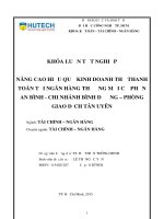 (LUẬN văn THẠC sĩ) nâng cao hiệu quả kinh doanh thẻ thanh toán tại ngân hàng thương mại cổ phần an bình   chi nhánh bình dương   phòng giao dịch tân uyên​ 