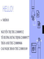 TIỂU LUẬN ỨNG DỤNG của LASER TRONG y SINH học laser được ứng dụng rất phổ biến trong cuộc sống 