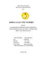 159 giải pháp hoàn thiện hoạt động marketing truyền thông online tại công ty cổ phần kiến trúc và xây dựng ba cộng