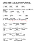 DE CUONG ON TAP LOP 6 GIUA KI 1