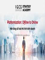 NỀN TẢNG SỐ HÓA MÔ HÌNH KINH DOANH