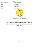 880 thực trạng và giải pháp phát triển dịch vụ quản lý tài chính cá nhân tại việt nam trong giai đoạn hiện nay