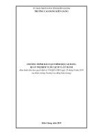 QUẢN TRỊ DỊCH VỤ DU LỊCH & LỮ HÀNH - TRÌNH ĐỘ CAO ĐẲNG (2019-2020)