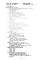 Đề 3 kiểm tra học kỳ II môn : công nghệ ; khối 7