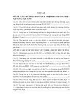 THẢO LUẬN DÂN SỰ 2 BUỔI THỨ SÁU: BỒI THƯỜNG THIỆT HẠI NGOÀI HỢP ĐỒNG