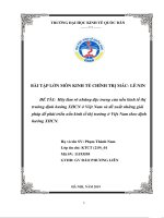 Hãy làm rõ những đặc trưng của nền kinh tế thị trường định hướng XHCN ở việt nam và đề xuất những giải pháp để phát triển nền kinh tế thị trường ở việt nam theo định hướng XHCN 