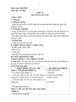 Giáo án ôn tập và kiểm tra cuối năm ngữ văn 6 sách kết nối tri thức với cuộc sống