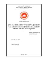 ĐB tính riêng tư cho mô hình DL