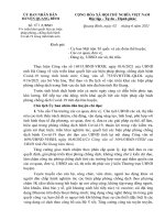 671_ Vv triển khai quyết liệt các biện pháp phòng chống dịch Covid-19 trong tình hình mới