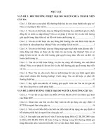 THẢO LUẬN DÂN SỰ 2 BUỔI THỨ BẢY: BỒI THƯỜNG THIỆT HẠI NGOÀI HỢP ĐỒNG (PHẦN CỤ THỂ)