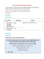 Bài cuối khoa mô đun 9 môn toán