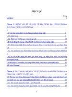 (Luận văn thạc sĩ) Hoàn thiện pháp luật về xây dựng và ban hành văn bản quy phạm pháp luật ở Việt Nam hiện nay