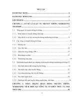 Hoàn thiện chính sách truyền thông marketing tích hợp cho công ty cổ phần kiến trúc và nội thất 24h 