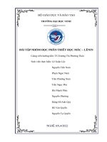 6 cặp phạm trù trong duy vật biện chứng