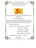 Tìm hiểu về mô hình quy trình phát triển phần mềm, mô hình thác nước, viết tài liệu đặc tả yêu cầu phần mềm quản lý hoạt động giảng dạy – học tập của trung tâm tiếng anh sương mai 