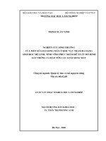 (LUẬN văn THẠC sĩ) nghiên cứu sinh trưởng của một số loài song mây ở khu vực trạm đa dạng sinh học mê linh, tỉnh vĩnh phúc nhằm đề xuất mô hình gây trồng và bảo tồn các loài song mây​ 