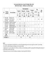 CN 11. Ma tran va dac ta cuoi ki 1