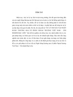 (LUẬN văn THẠC sĩ) xử lý nợ xấu tại ngân hàng thương mại cổ phần ngoại thương việt nam   chi nhánh bạc liêu 