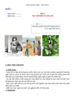 Giáo án dạy thêm ngữ văn 6 sách kết nối tri thức với cuộc sống (bài 3, 4, 5) 