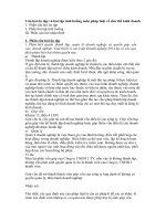 Câu hỏi ôn tập và bài tập tình huống môn pháp luật về chủ thể kinh doanh