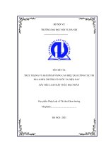 THỰC TRẠNG VÀ GIẢI PHÁP NÂNG CAO HIỆU QUẢ CÔNG TÁC THI ĐUA KHEN THƯỞNG Ở NƯỚC TA HIỆN NAY