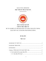 BÁO cáo bài tập lớn CHỨNG THỰC điện tử đề tài NGHIÊN cứu PHƯƠNG PHÁP tấn CÔNG CHẶN GIỮA TRONG GIAO THỨC SSL và PHƯƠNG PHÁP PHÒNG CHỐNG 