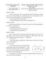 De thi Vat li THPT Chuyen