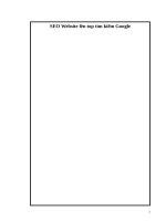 SEO website lên top tìm kiếm google cty nắng xanh